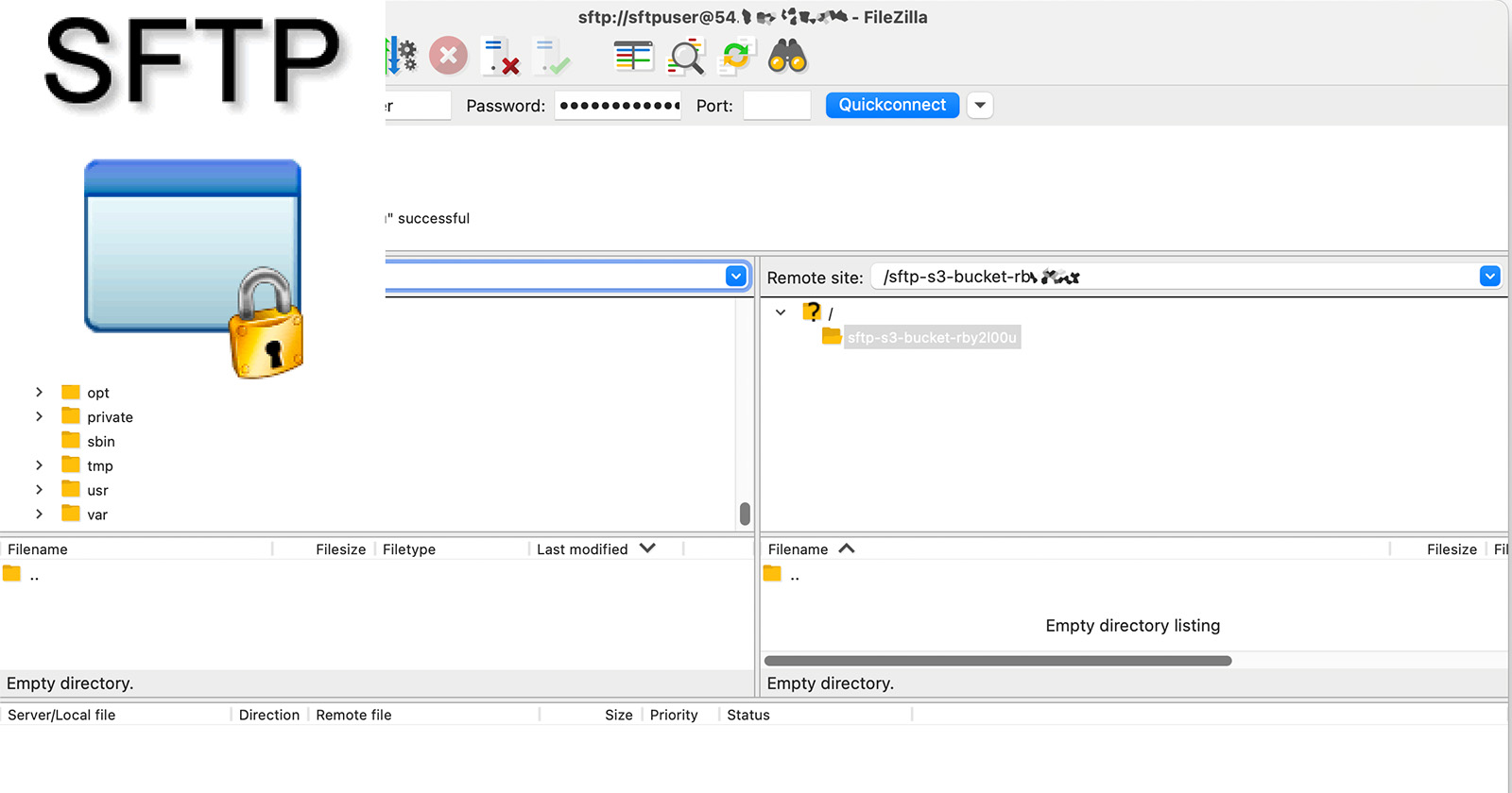 Managed Secure SFTP using Terraform